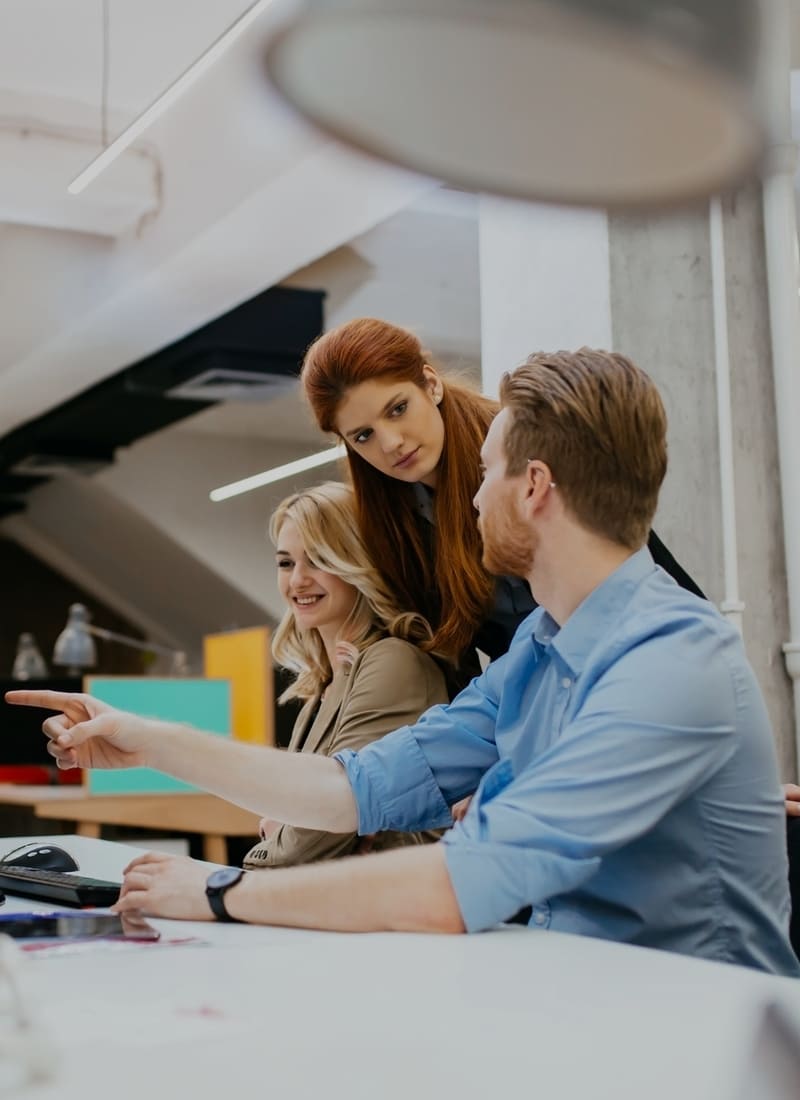 Teamarbeit und Zusammenarbeit im Büro bei Breitinger AG