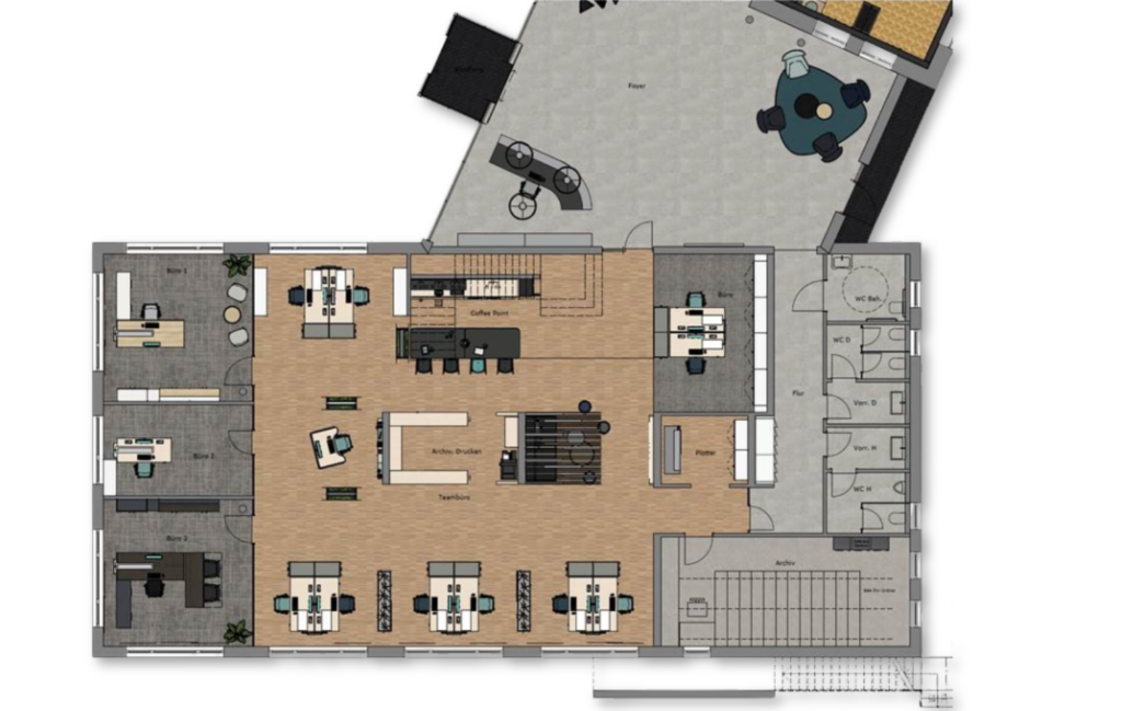 Konzeptplanung Interior